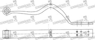 ресора Schmitz Cargobull Schomäcker 266118, O.E. 1023939 Nr за полуремарке Schmitz Cargobull