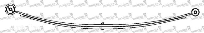 Schomäcker 67567000 O.E 1356978080 O.E. leaf spring for FIAT truck