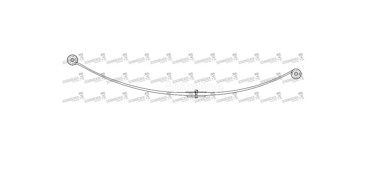 листовая рессора Volkswagen Schomäcker 951850 O E 2K0511151Q 2K0511151Q для малотоннажного грузовика