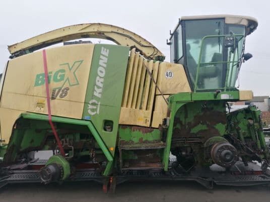 collecteur Krone Big-X V8 pour récolteuse à maïs