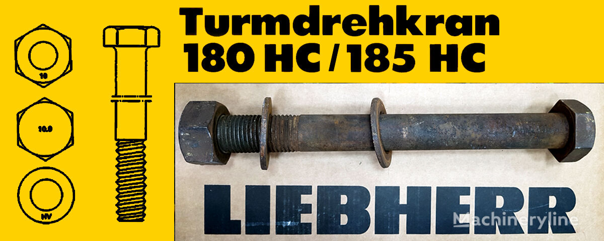 section de mât Liebherr 185HC BOLT, M45 x 440 4062 pour grue à tour