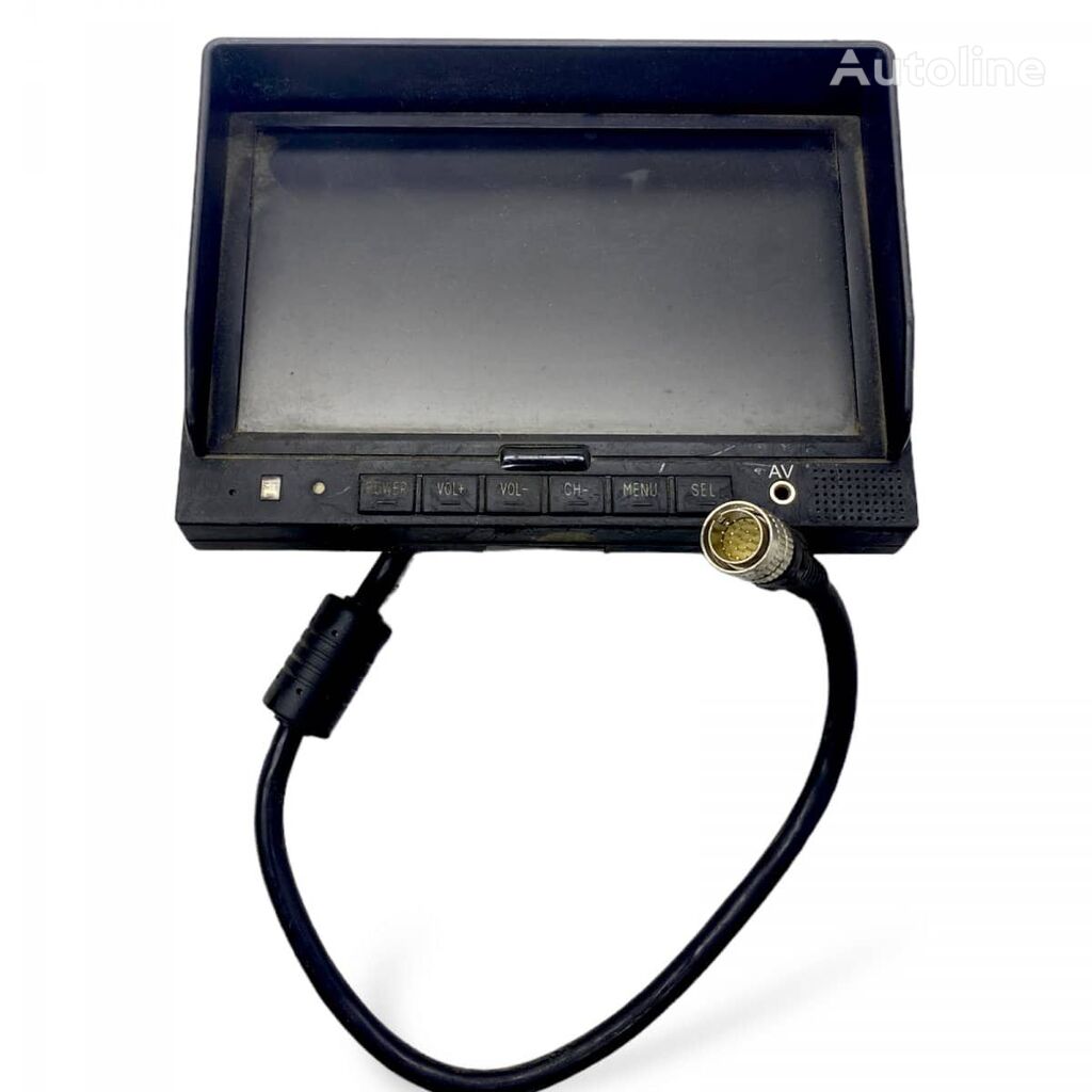 Ecran pentru Șofer 1705-00010 monitor for Scania cu Butoane și Conector AV truck