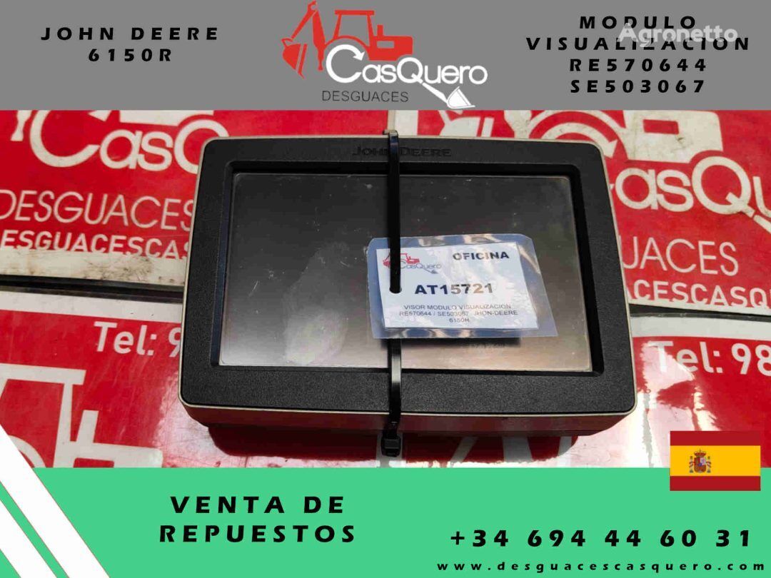 John Deere RE570644 monitor para John Deere R 6150 tractor de ruedas