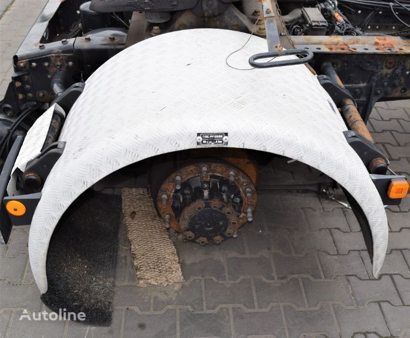 BŁOTNIK TYLNY METALOWY KOMPLETNY mudguard for MAN TGS TGM TGL truck