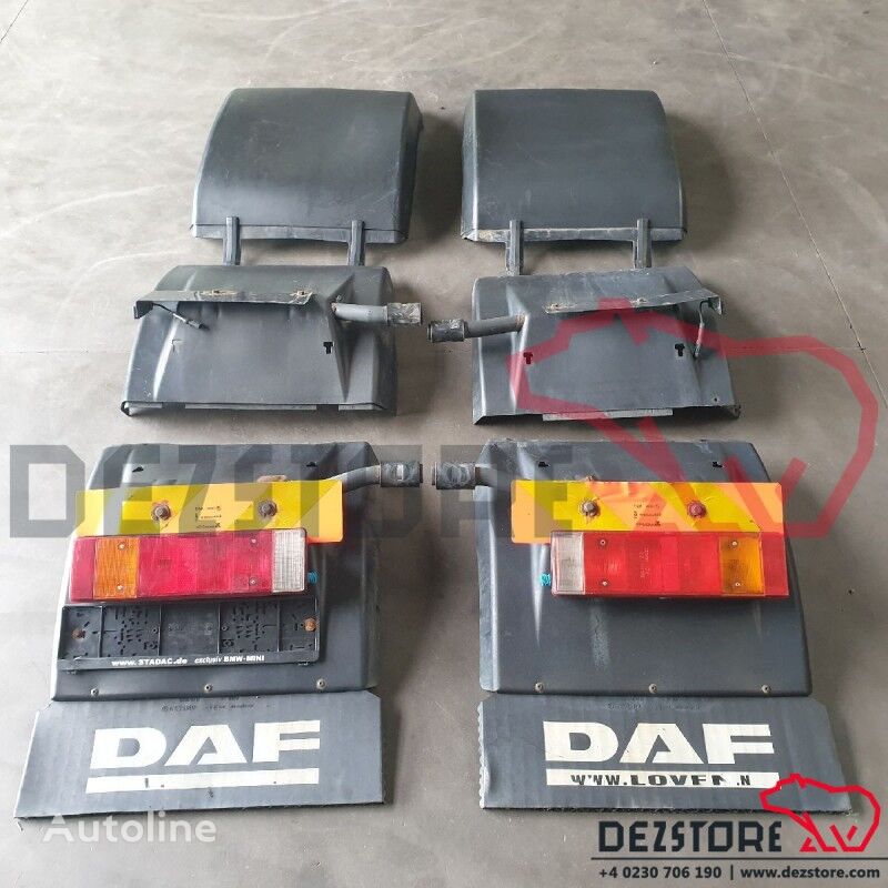 Set aripi noroi axa spate skvettskjerm for DAF XF105 trekkvogn