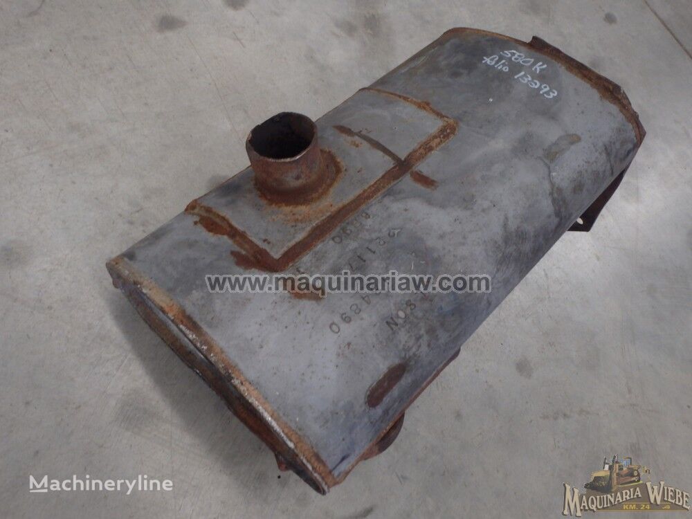 A184890 muffler for Case 580K backhoe loader