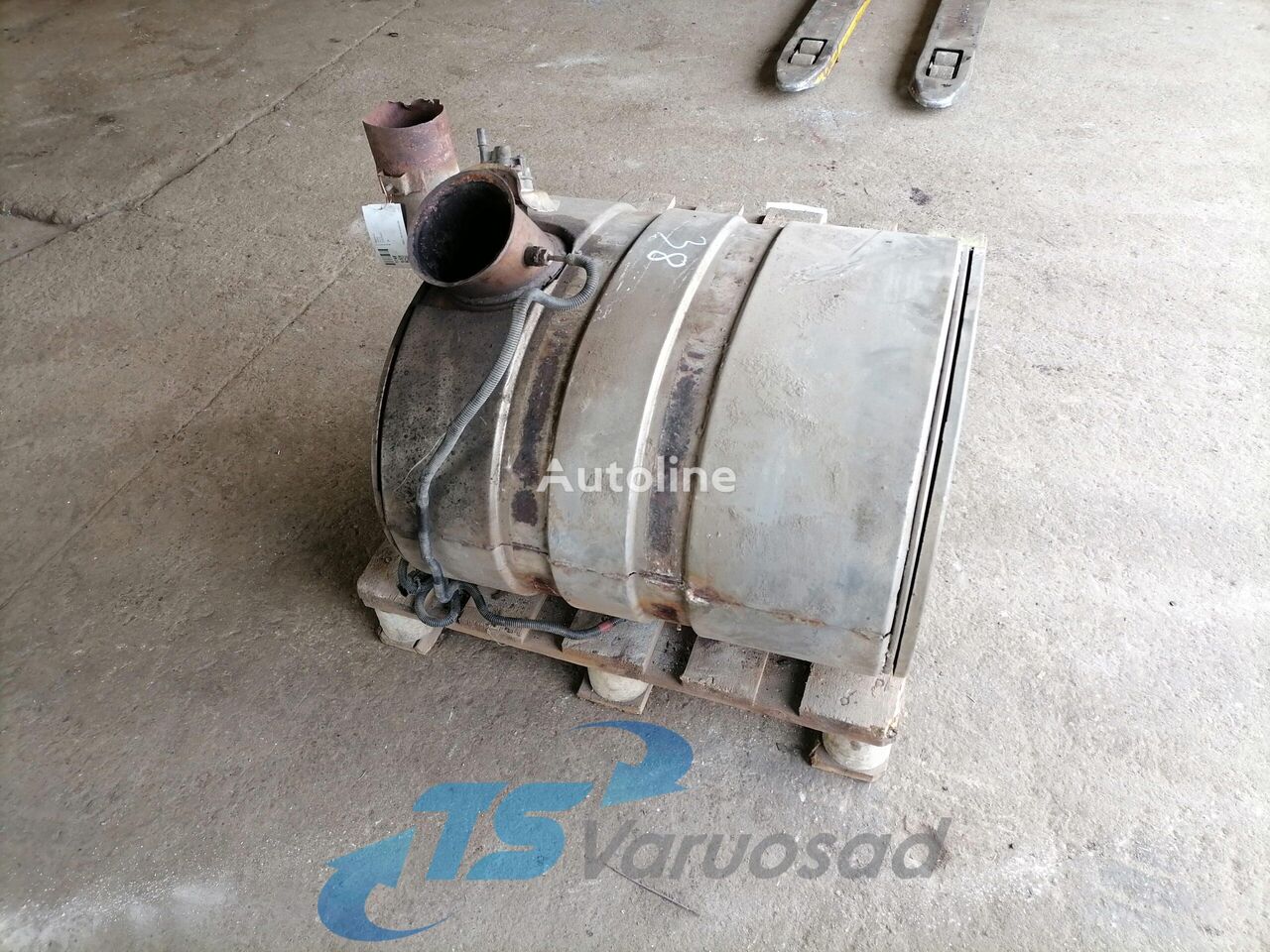 tlmič výfuku Volvo Muffler 20579347 na ťahača Volvo FH13