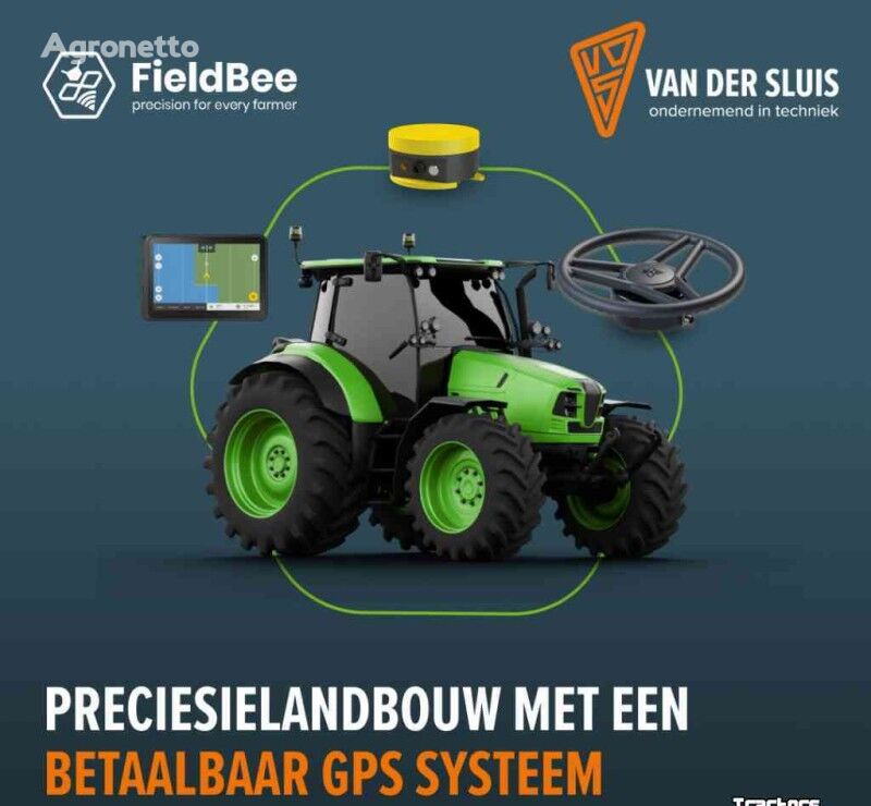 FieldBee sistema de navegación para tractor de ruedas