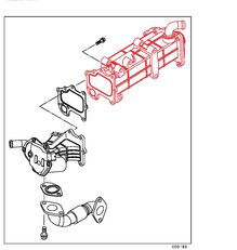 raffreddatore olio FUSO CANTER MK667163 per camion Mitsubishi Fuso FB, FE