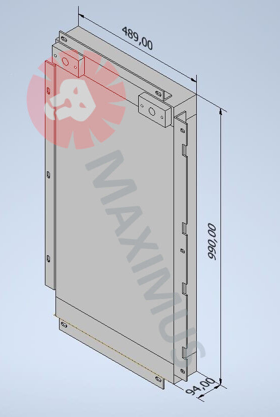 Maximus OE oil cooler for Atlas Copco GA compressor