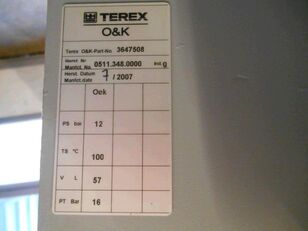 بيع مبرد الزيت Terex 3647508 لـ حفارة RH70 6015 - صورة 5 | Machineryline DZ مبرد الزيت Terex 3647508 لـ حفارة RH70 6015 | صورة 5 - Machineryline