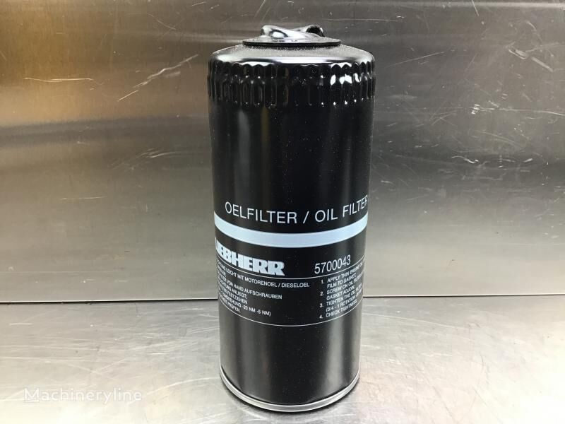 5700043 oil filter for Liebherr excavator