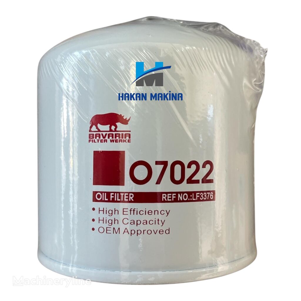 Bavaria O7022 filtro de aceite para miniexcavadora