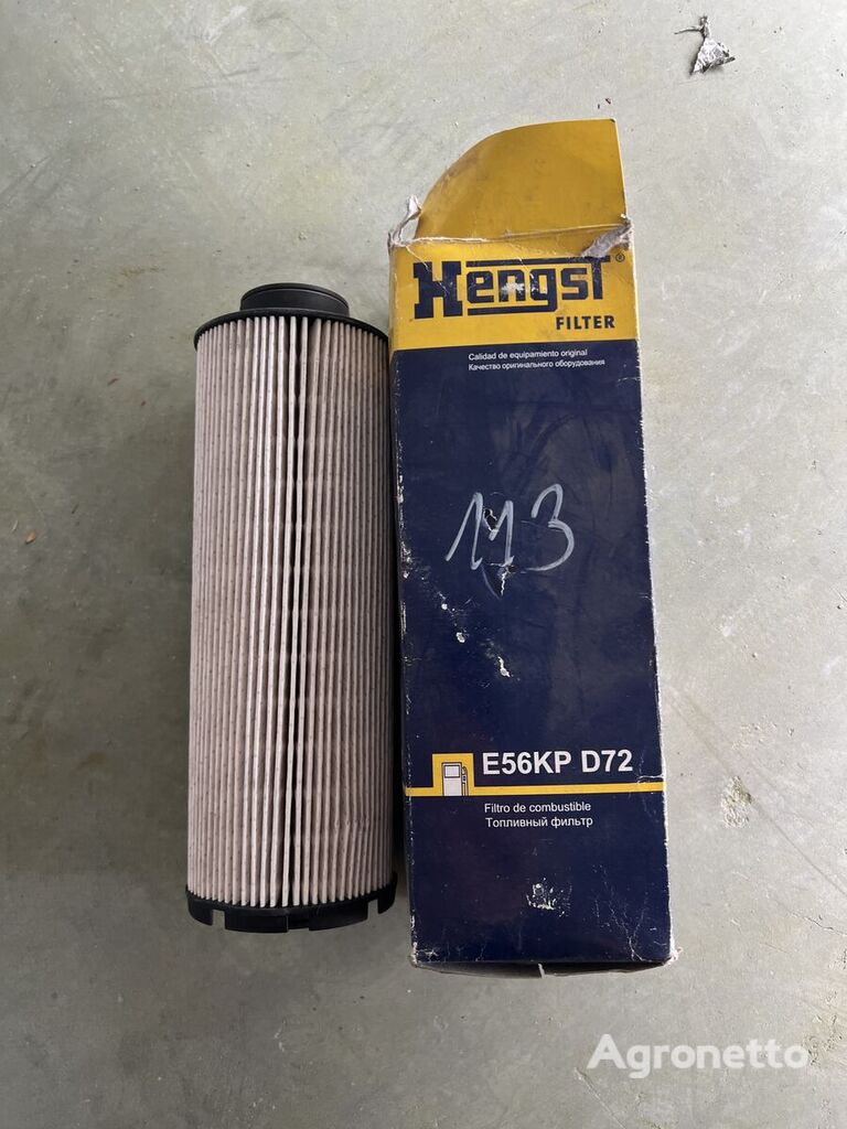 filtro de óleo Hengst E56KPD72 para trator de rodas