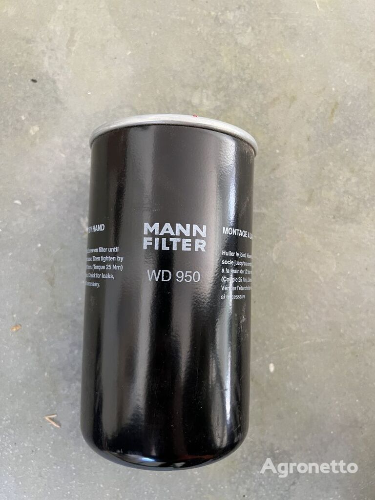 휠 트랙터용 오일 필터 Mann-Filter WD950