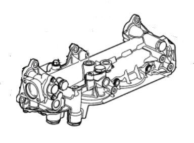 Volvo FH (01.05-) 20586031 oil filter housing for Volvo FH12, FH16, NH12, FH, VNL780 (1993-2014) truck tractor