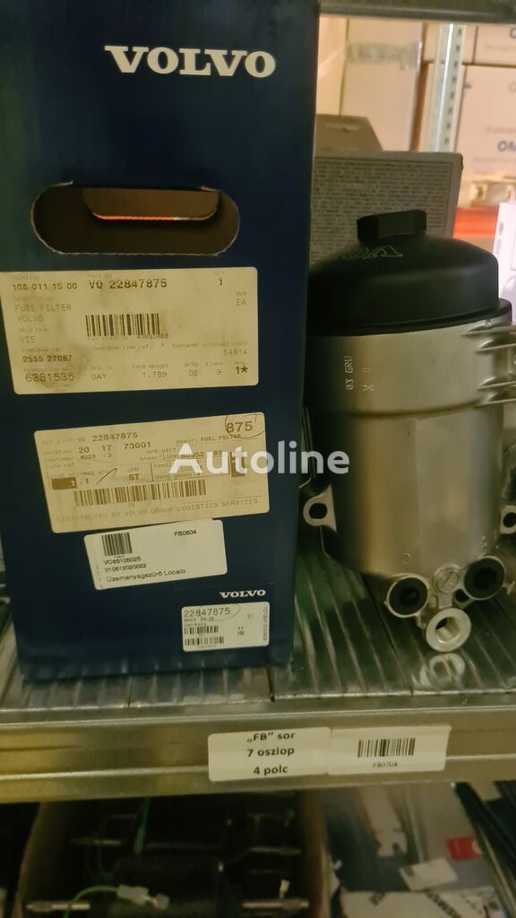 Volvo VO22847875 oil filter housing for Volvo B7R bus