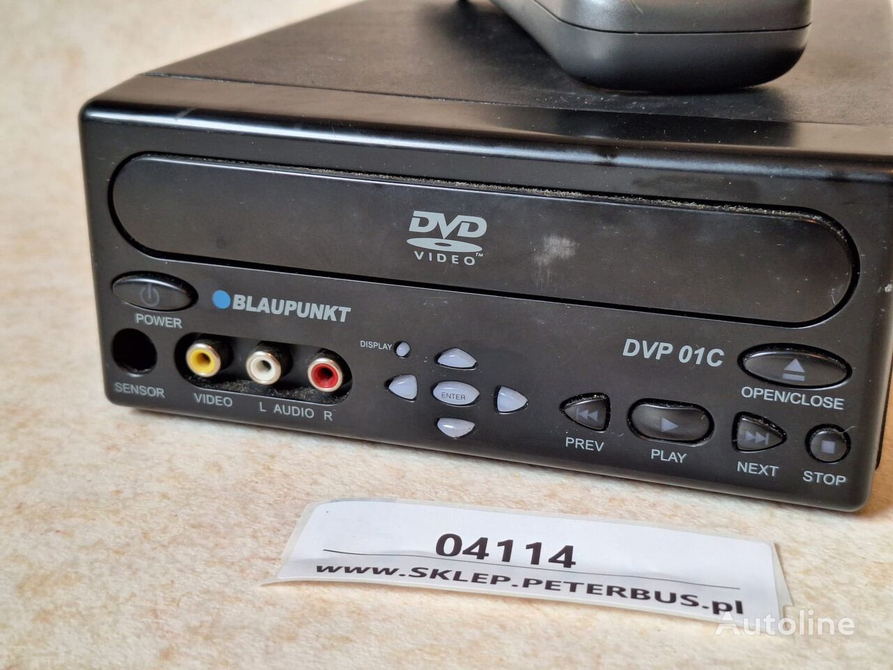 Odtwarzacz DVD  Blaupunkt voor bus