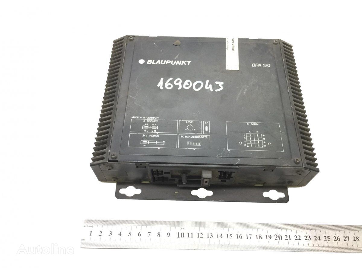 Audio Amplifier  Blaupunkt B10B (01.78-12.01) 7607810010 для автобуса Volvo B6, B7, B9, B10, B12 bus (1978-2011)