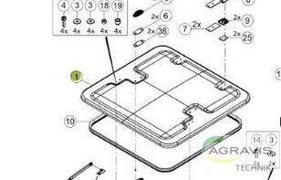 GLASDACH Claas GLASDACH dành cho máy kéo bánh lốp Claas Arion 5