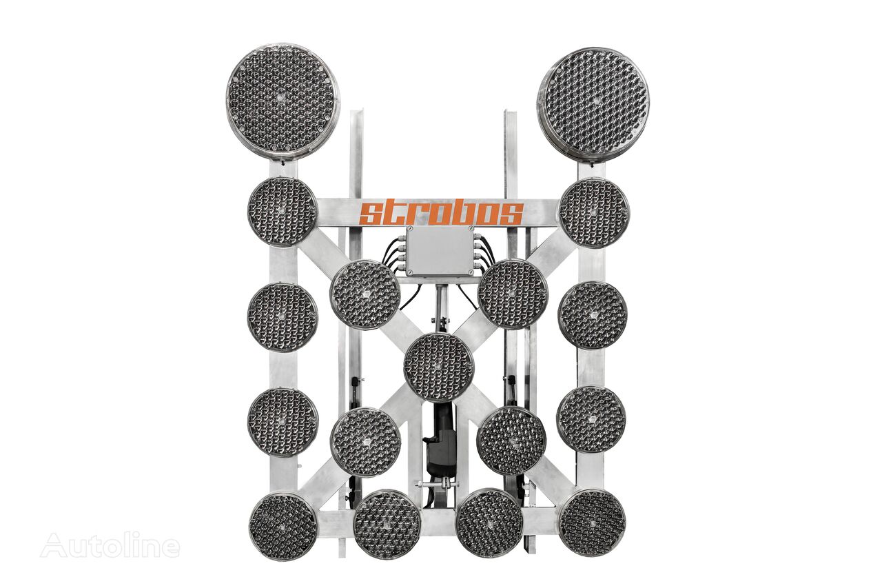 Sygnalizacyjny panel świetlny led EN12352 / Led Arrow board signal panel Strzała świetlna 15M2PS 12V składana elektrycznie dành cho xe tải hạng nhẹ