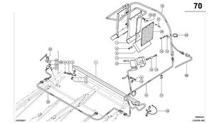 Elektryka, kontrola strat  0000150701 other electrics spare part for Claas Lexion 600 MODUŁ grain harvester