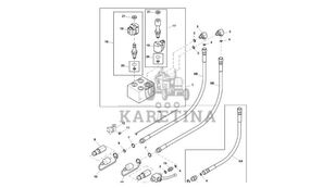 другая запчасть электрики DC217717 для John Deere 960