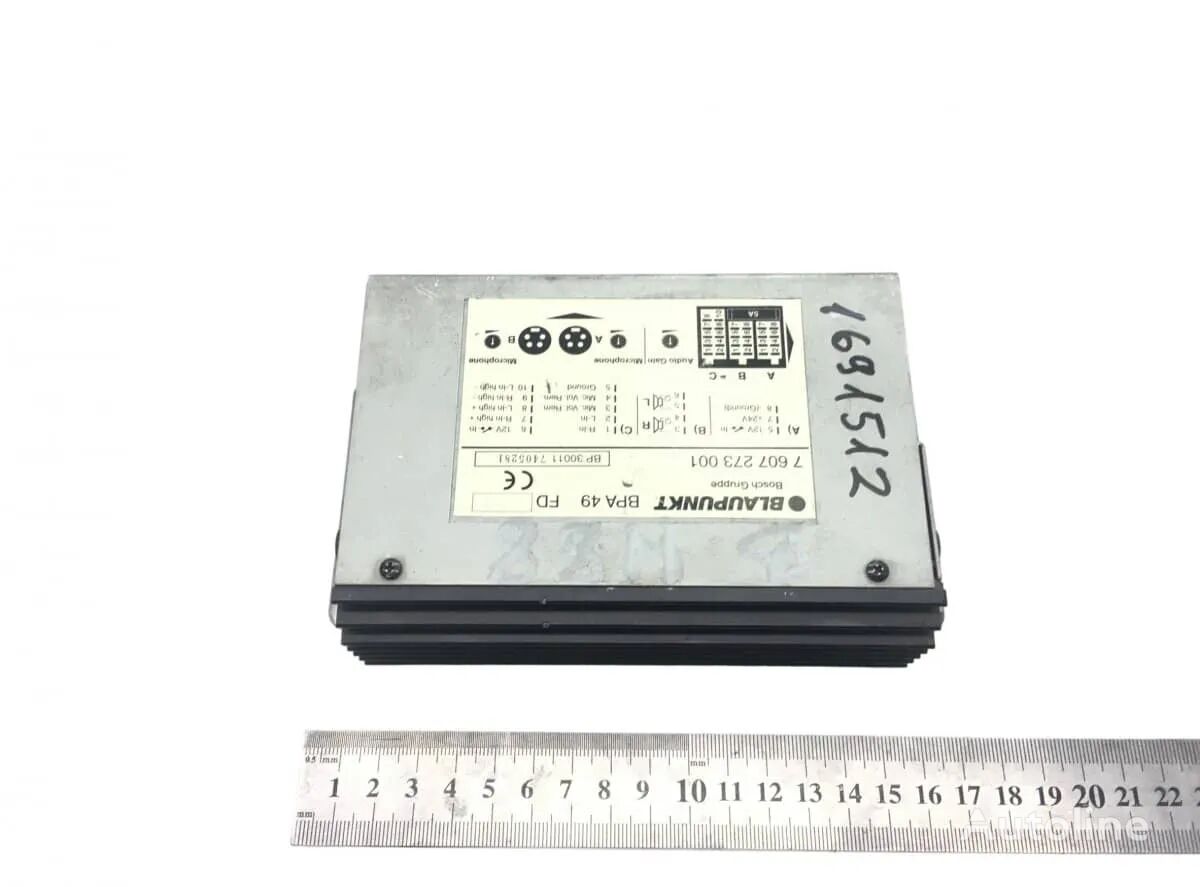 卡车 Blaupunkt BPA 49 FD 7 607 273 001 12V 4A 的 Amplificator Audio