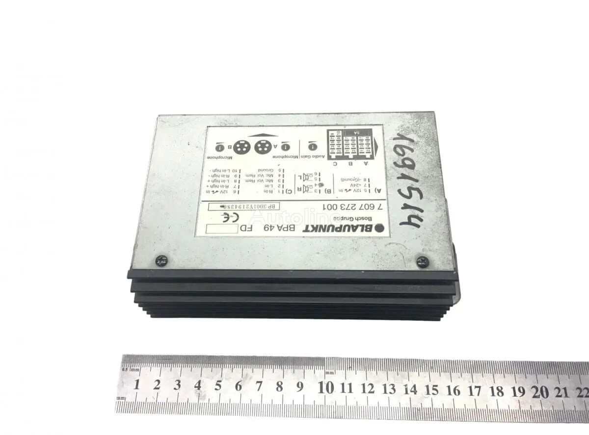 卡车 Blaupunkt BPA 49 pentru Volvo 7 607 273 001 的 Amplificator Audio