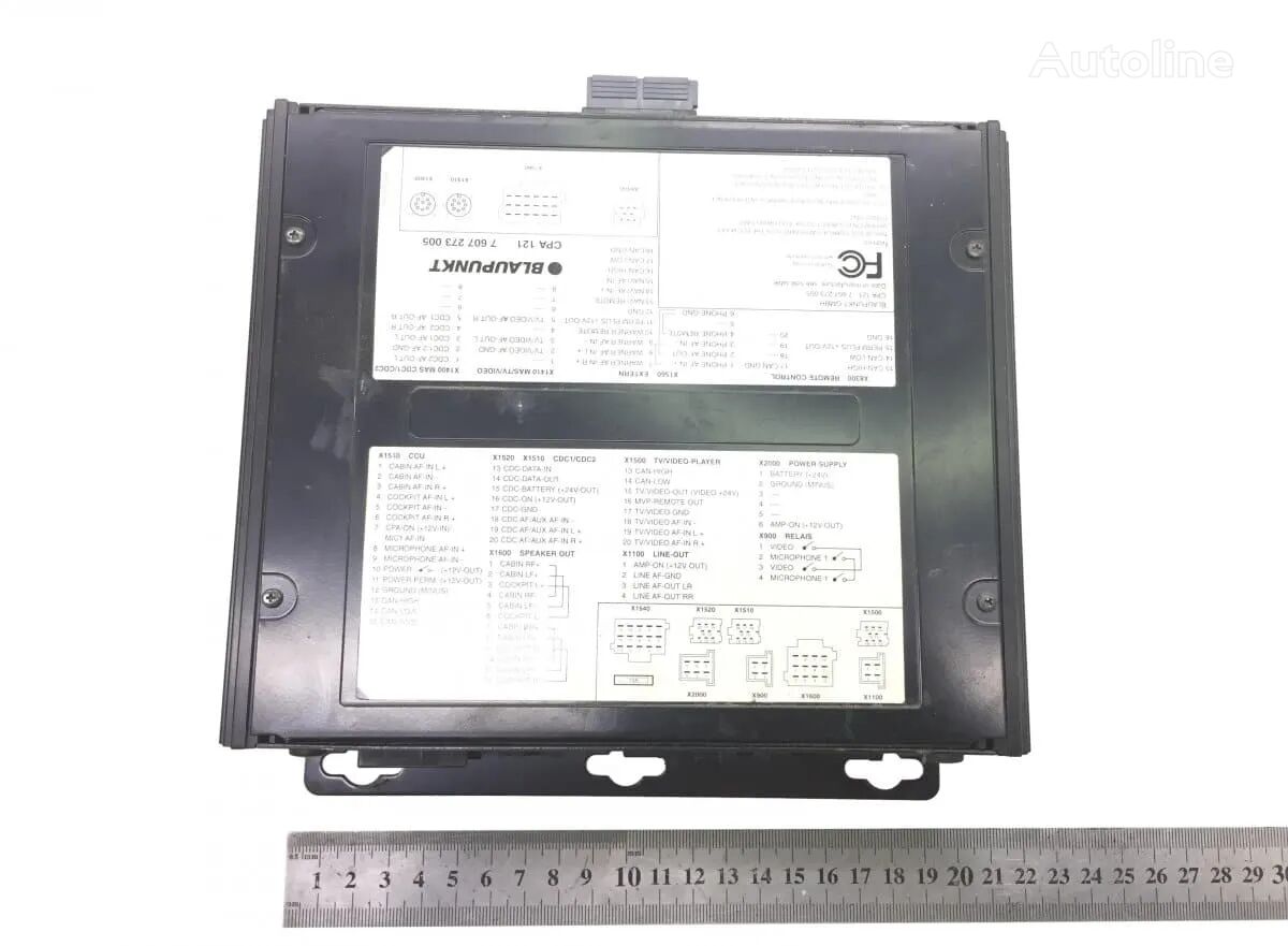 Amplificator Audio 7607273005 для грузовика Blaupunkt CPA 121 Scania