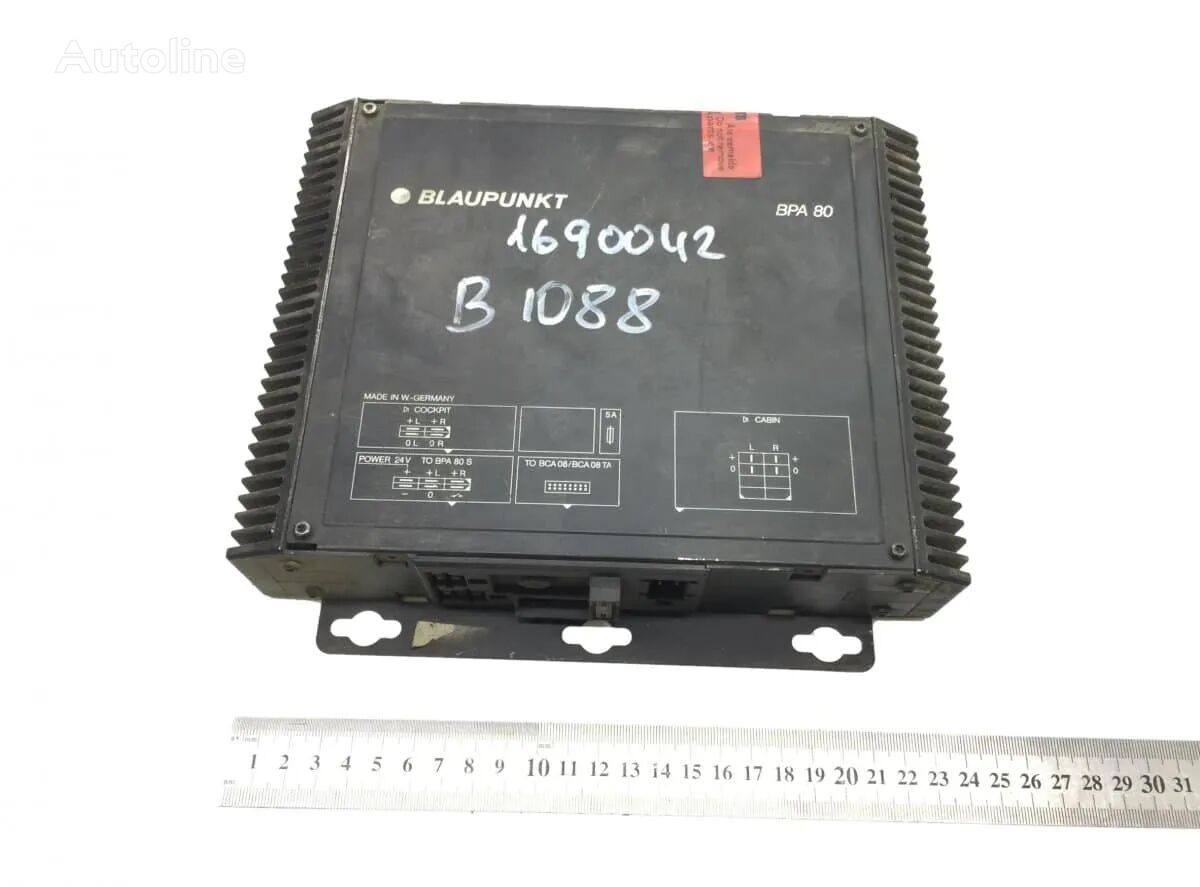 Blaupunkt Amplificator Audio Volvo 760/780/8010-12 1690042 para Blaupunkt BPA 80 camión