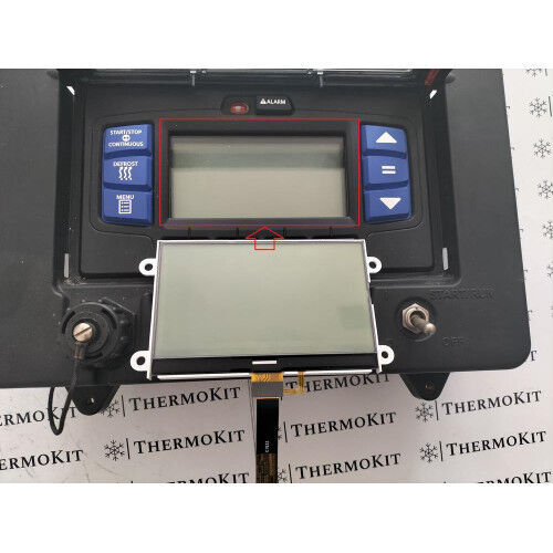 LCD Display FKJ20049 SDGG240128-01 / 12-00663-64 / JH1229 / 3C.FPC.01037-01 / 76-50248-00-AM – For Carrier Transicold APX Controllers Carrier LCD para unidade de refrigeração Carrier - Autoline