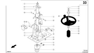 ZESPÓŁ KIERUJĄCY Claas 0006832151 pour moissonneuse-batteuse Claas Lexion 580