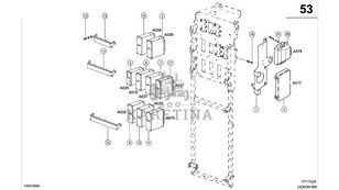 MODUŁ Claas Lexion 600 MODUŁ 0000142112 (Centrala elektryczna, moduły wtyko dành cho máy gặt đập liên hợp Claas Lexion 600