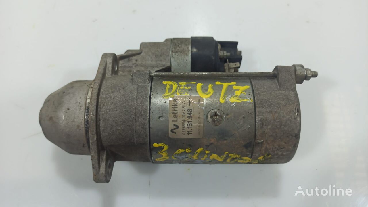 Deutz 12V 2,6KW Motor de Arranque 2,3KW 01183404 für Deutz LKW