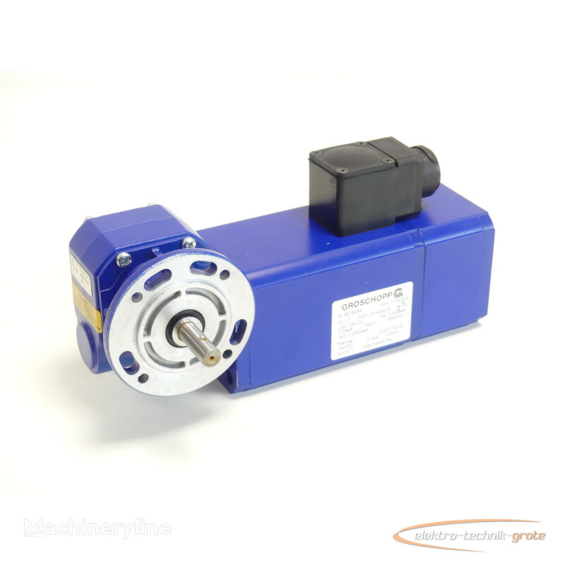 Groschopp WK 1735309 Motor mit Bremse WK1774700 + VE31-K-R-31 SN