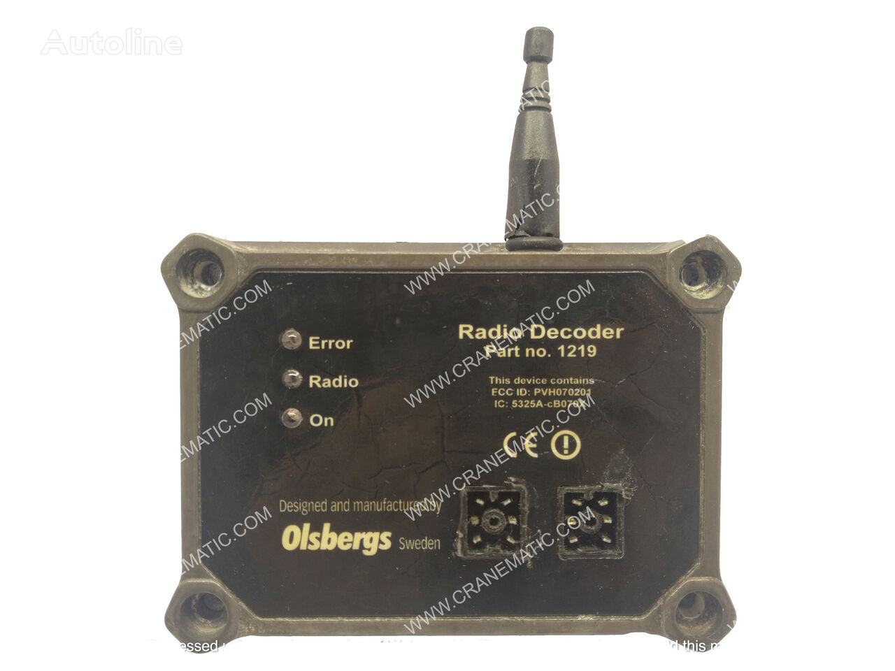 Olsbergs Radio Decoder 1219 for HIAB HIAB para grua auxiliar HIAB