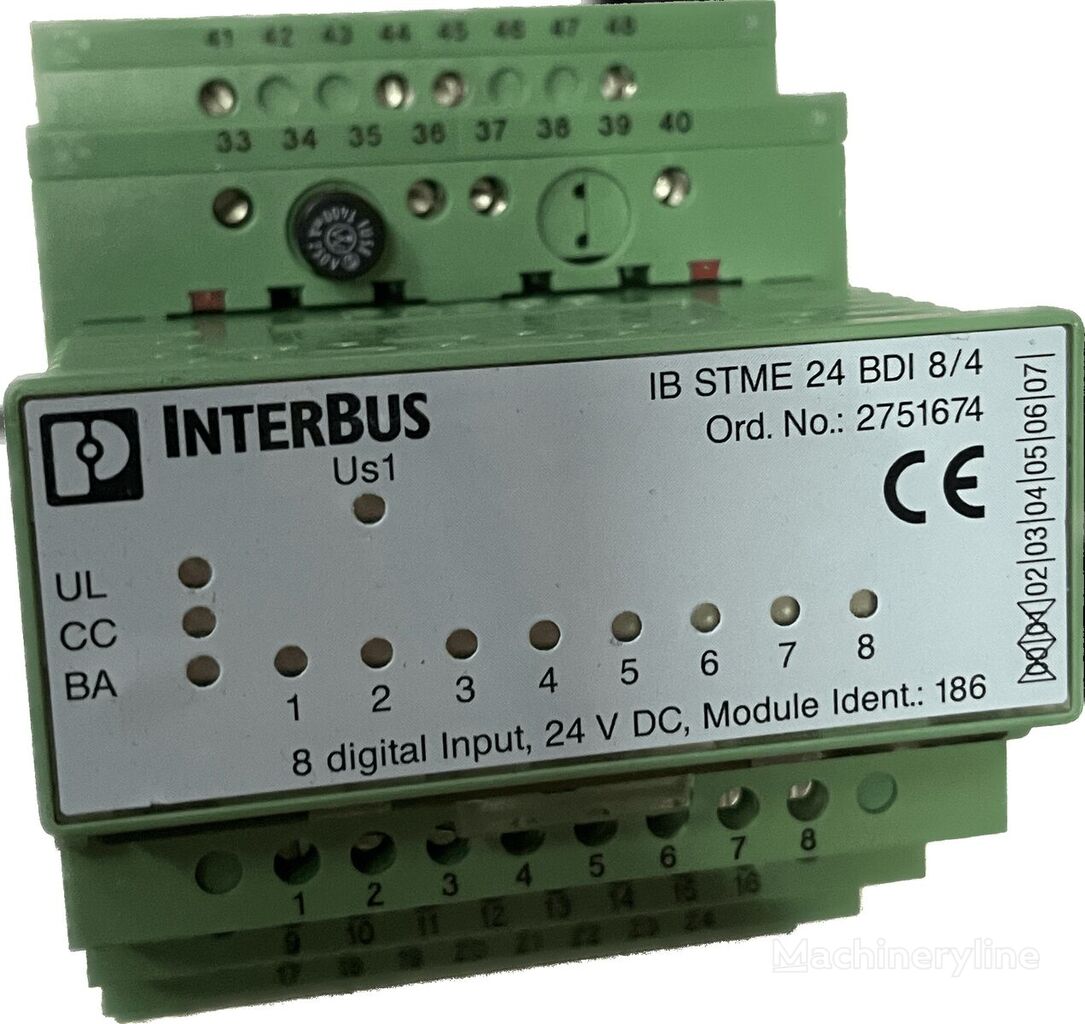 I/O-Modul  Phoenix Contact IB ST 24 BDI 8/4 2750808 for industrimaskiner