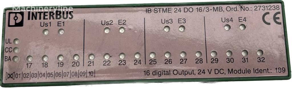 Ersatzmodulelektronik Phoenix Contact IB STME 24 DO16/3 - 2731238 for industrial equipment