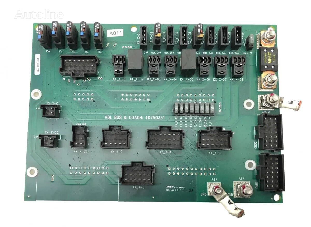 Placă de Circuite Siguranțe for VDL Bus & Coach 40750331 truck