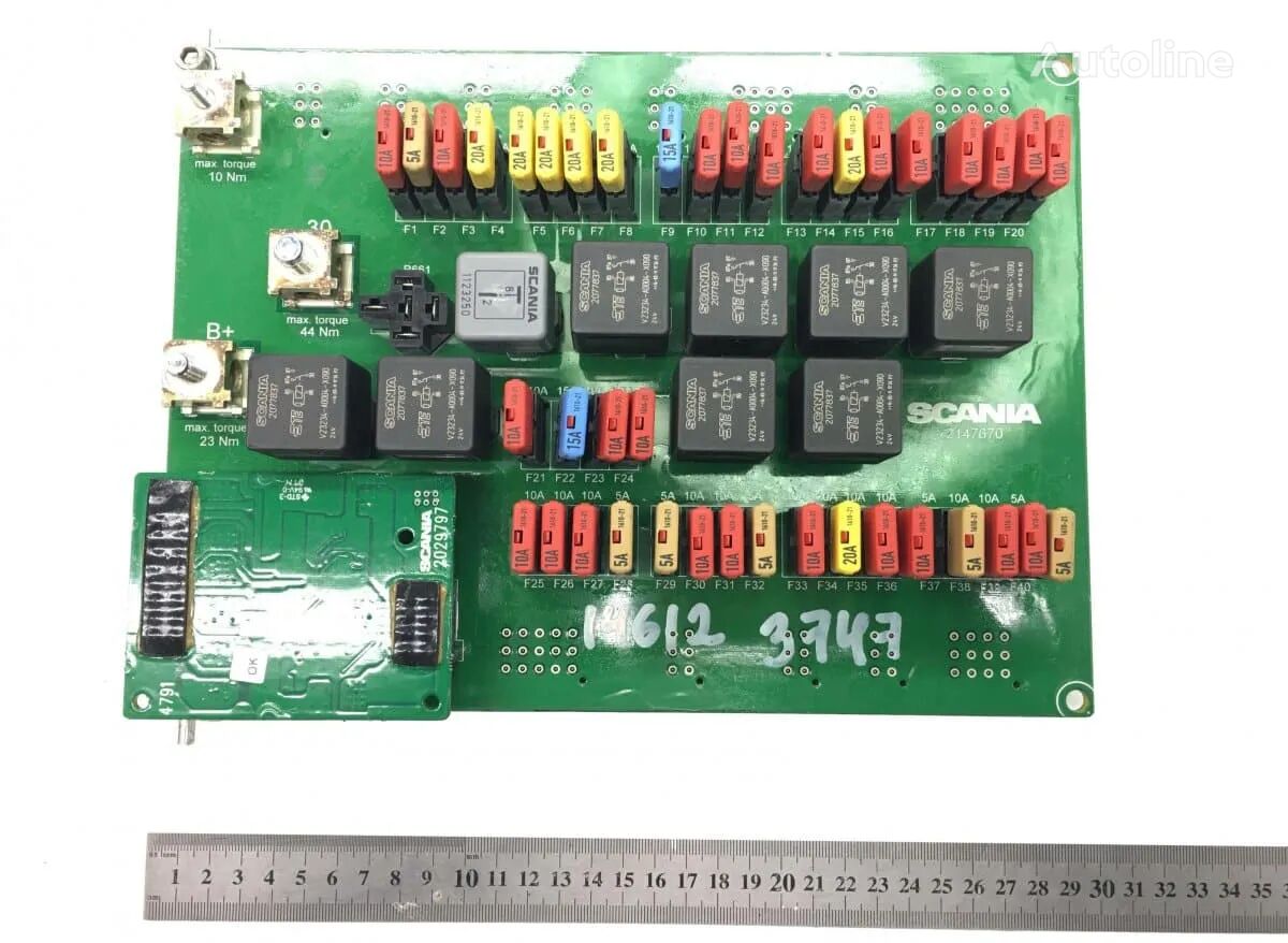 Placă de circuite siguranțe para Scania 2147672/2147670 camión