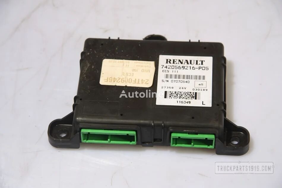 Renault Electrical System ECU ECAS 7420569216 sunkvežimio