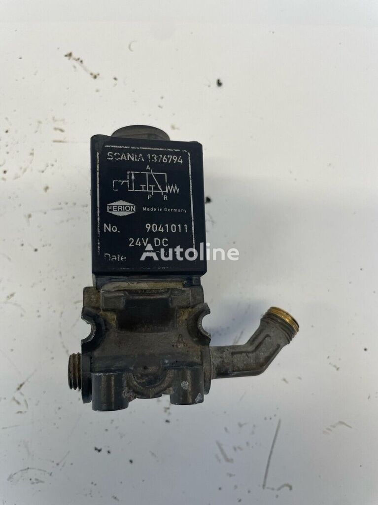 Solenoid Valve Scania 1376794 for Scania Series R truck tractor