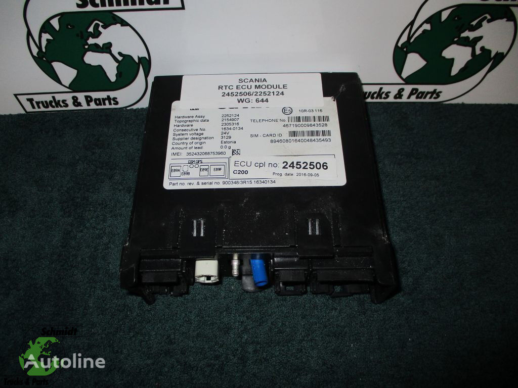 トラックのためのScania /2252124 RTC ECU MODULE 2452506 - Autoline