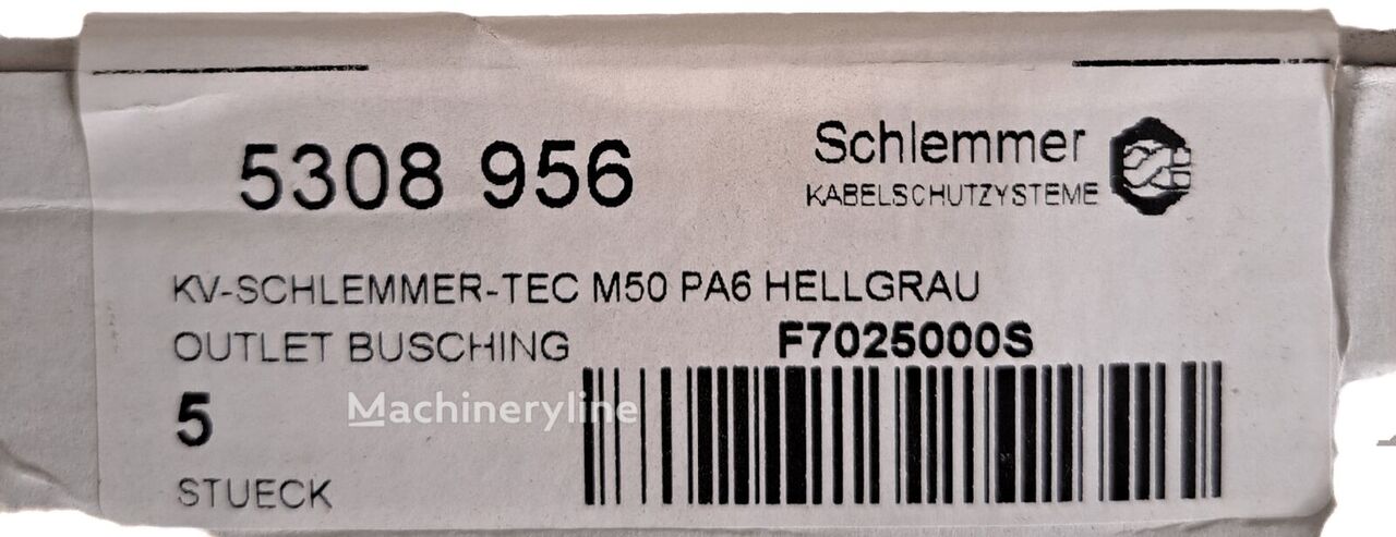 Kabelverschraubung Schlemmer SIB F7025000 pour matériel industriel à vendre | Machineryline FR Kabelverschraubung Schlemmer SIB F7025000 pour matériel industriel - Machineryline