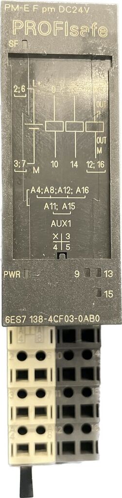 Powermodul Siemens SIMATIC DP 6ES7 138-4CF03-0AB0 para robô industrial