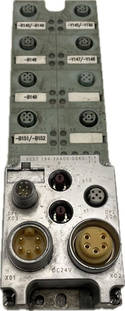 Grundmodul Siemens SIMATIC DP, BM 143 ET 200ECO Anschlussblock 6ES7194-3 for industrial equipment