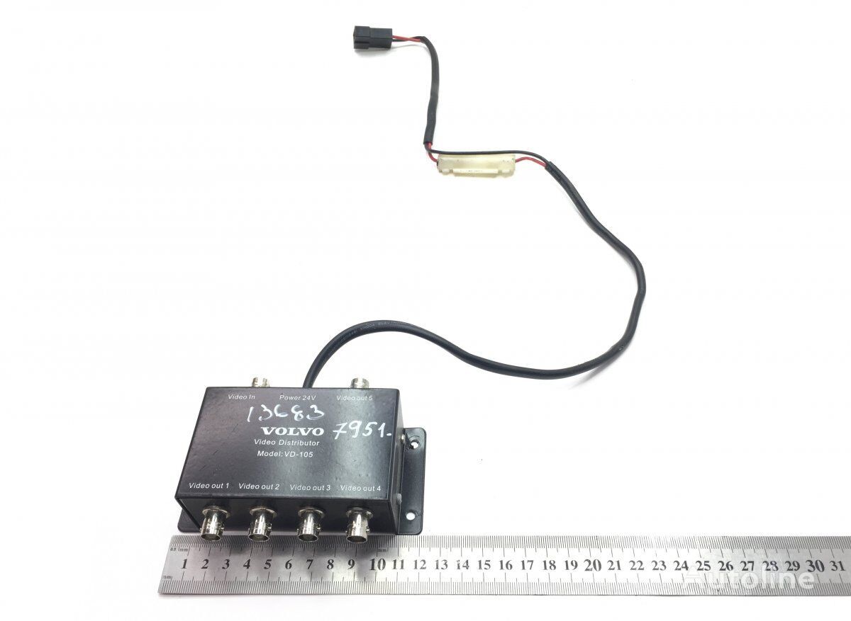 Video distibution, amplifier  Volvo B12M (01.99-) for Volvo B6, B7, B9, B10, B12 bus (1978-2011)