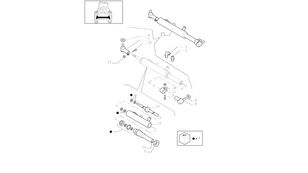 Tłoczysko  82037181 otra pieza del motor para New Holland T6010 tractor de ruedas