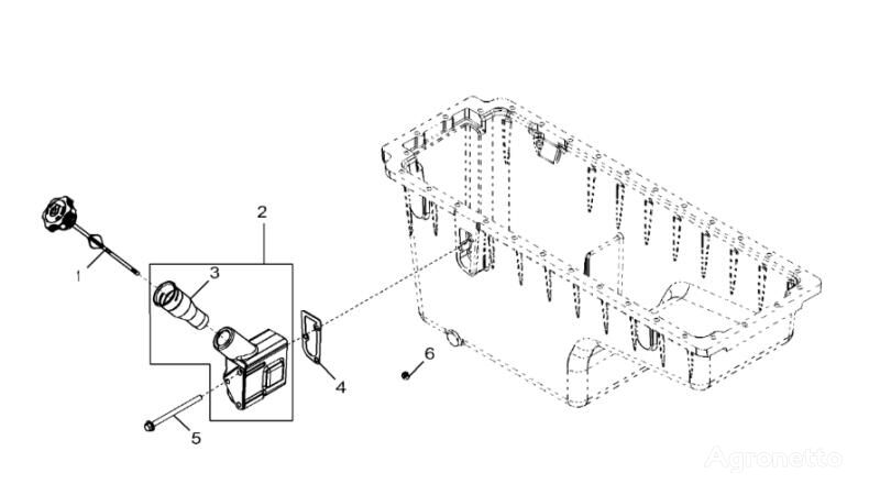 autre pièce détachée du moteur Obudowa RE541568 pour tracteur à chenilles John Deere 9470RX